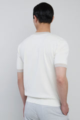 MAGLIA GIROCOLLO COTONE