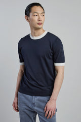 MAGLIA GIROCOLLO COTONE