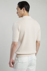 MAGLIA MEZZA ZIP COTONE CASHMERE