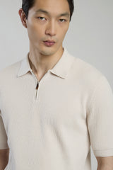 MAGLIA MEZZA ZIP COTONE CASHMERE