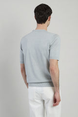 MAGLIA GIROCOLLO LINO E COTONE