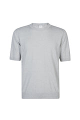MAGLIA GIROCOLLO LINO E COTONE