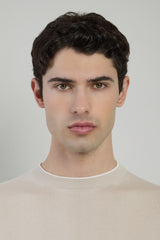 MAGLIA GIROCOLLO COTONE SEA ISLAND