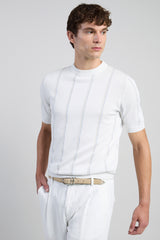 MAGLIA GIROCOLLO COTONE SEA ISLAND