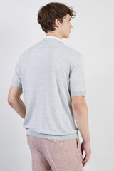 POLO IN MAGLIA LINO