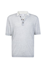 POLO IN MAGLIA LINO