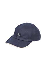CAPPELLO LINO COTONE E SUEDE