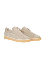 SNEAKERS PELLE VITELLO SCAMOSCIATO