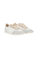 SNEAKERS CANVAS E PELLE VITELLO SCAMOSCIATO