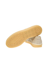 SNEAKERS CANVAS E PELLE VITELLO SCAMOSCIATO
