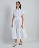 VESTITO LINO CON RICAMO