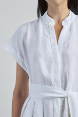 VESTITO LINO CON RICAMO
