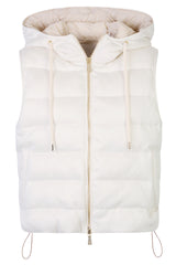 GILET IMBOTTITO VISCOSA COTONE