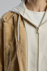 GIUBBINO IN PELLE SUEDE
