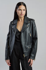 GIUBBINO IN PELLE NAPPA