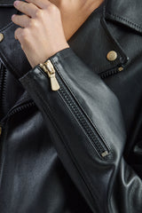 GIUBBINO IN PELLE NAPPA