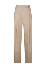 PANTALONE LINO LANA GESSATO